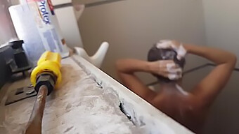 A Spy Cam In The Bathroom Of A Colombian University Reveals A Nymphomaniac Step Sister.